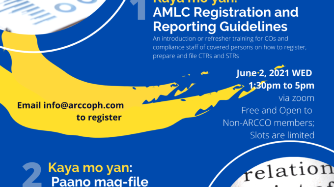 AMLC Registration And Reporting Guidelines